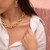 Colar CHAINS Elos Escovados P Prata 925