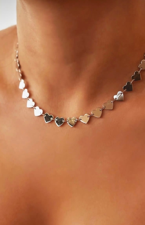 Choker Corações