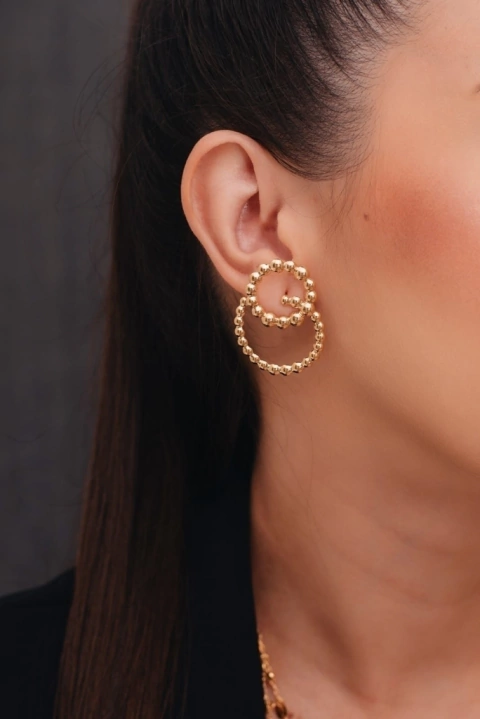 Brinco Espuma 2 Argolas Frontais