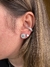 Brinco com Contorno Moissanite - comprar online