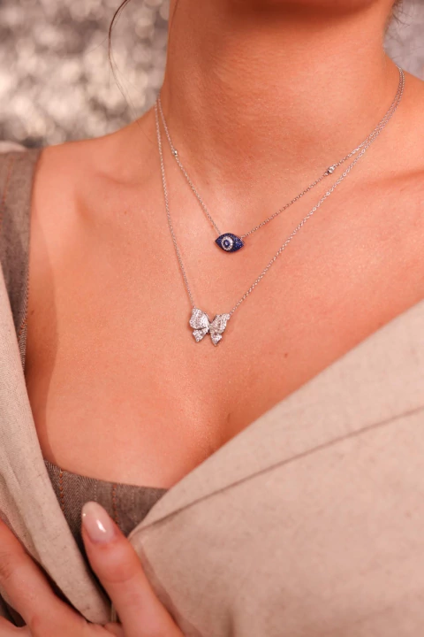 Colar Borboleta Aline