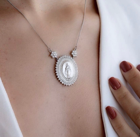 Medalha Maria Nossa Senhora das Graças Grande