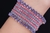 Pulseira Corações Tanzanita 5mm - comprar online