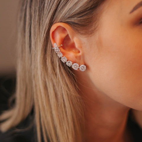 Earcuff 6 pontos 1 navete