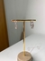 Argola Formas Baguete Alessandra - comprar online