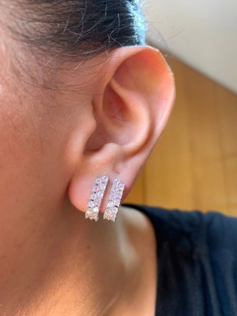 Argolinha Malha Dupla