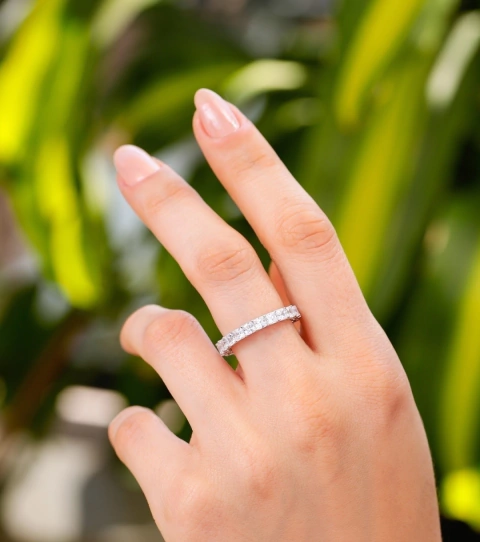 Aliança 2mm Incolor