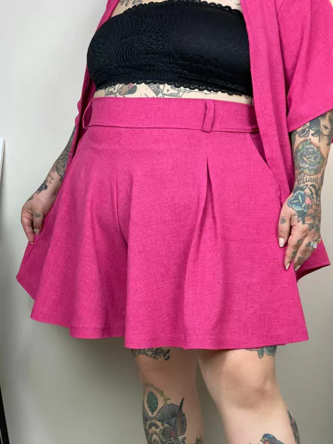 Short godê Linhão Rosa