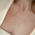 Colar Nuvem com diamantes