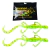 Pak De 8 Gomas Hooked Lizard 5 Pulgadas