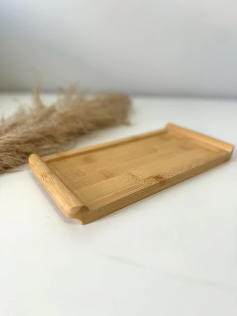 Bandeja Bambu com Alça