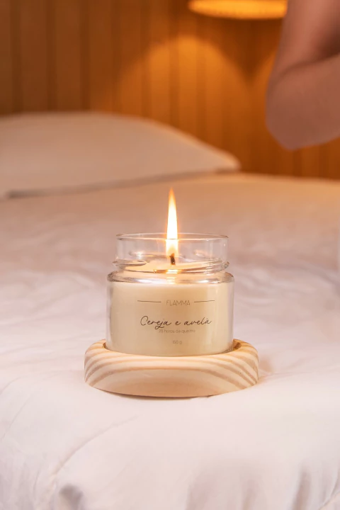 Vela Cereja e Avelã