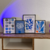 SET BLUE x4 cuadros PINTEREST - RePituco