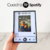 Cuadro Spotify Personalizable (Fabricación rapida) - comprar online