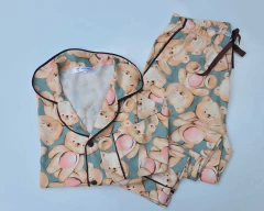 Pijama americano urso verde - comprar online