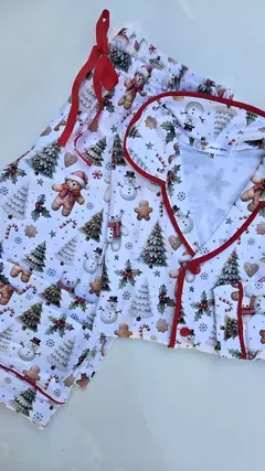 Pijama Americano natal biscoito– Coleção de Natal - loja online