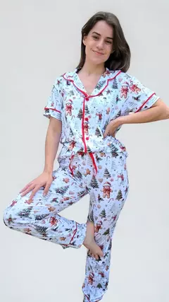 Pijama Americano natal biscoito– Coleção de Natal - comprar online