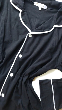 Pijama americano preto