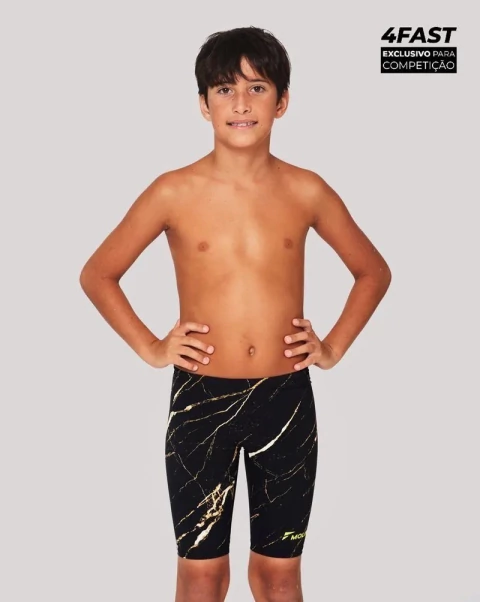 BERMUDA INFATIL FABIOLA MOLINA DE NATAÇÃO PARA COMPETIÇÃO 4FAST - comprar online