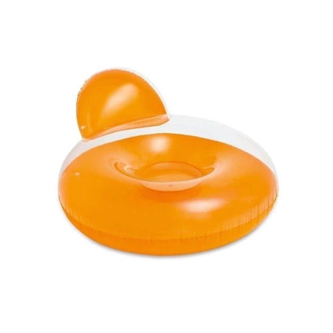 Boia Poltrona Inflável Guarujá Intex Para Piscina - Laranja