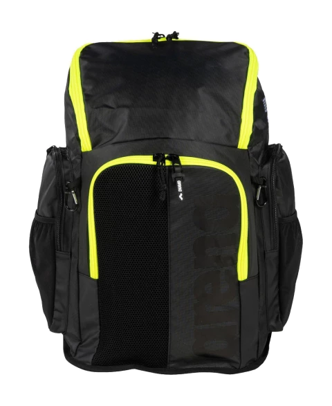 Mochila para Natação Arena Team BackPack 45L Preta Neon