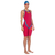Macaquinho Natação Competição Powerskin Carbon Flex Arena Vermelho e Azul-Turquesa