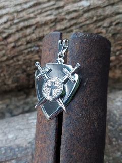 Pingente Escudo de Ogum - loja online