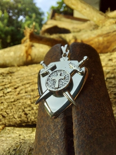 Imagem do Pingente Escudo de Ogum