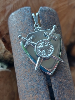 Pingente Escudo de Ogum