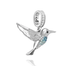 Dije Charm Ixchel Ave Colibri Para Pulsera O Collar - IXCHEL