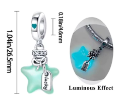 Dije Charms Para Pulsera Collar Estrella Luz Aptos Pandora en internet