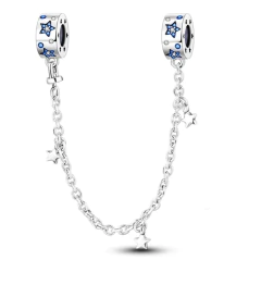 Charm Estrella Cadena Seguridad Apto Pandora - (copia) - comprar online