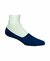 Meia Sapatilha Invisível Feminina Com 2 Pares Azul Royal 37-40