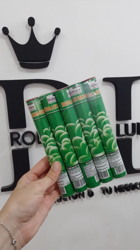BENGALA DE HUMO VERDE x1 U - comprar online