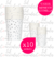 VASO POLIPAPEL ESTRELLAS PLATEADO