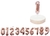 GLOBOS NUMERO 7" ROSEGOLD x5 U - comprar online