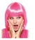 PELUCA LACIA CARRE ROSA FLUO x1 U