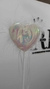 VARITA MAGICA CORAZON BLANCO CON FLECOS x1 U