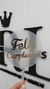 TOPPERS FELIZ CUMPLEAÑOS x1 U