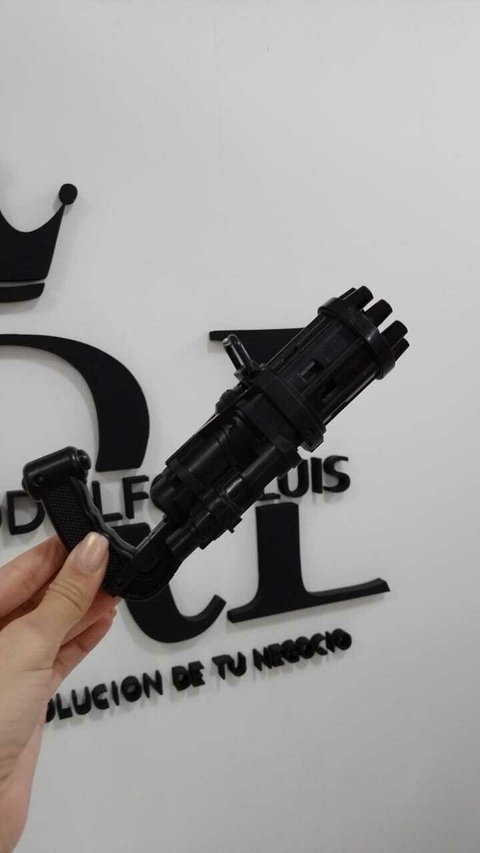 PISTOLA BURBUJERO NEGRA x1 U