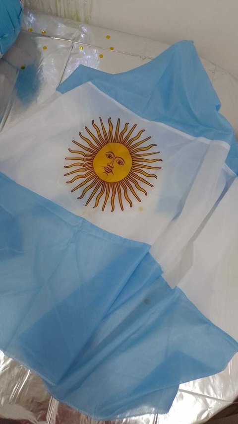 BANDERA DE TELA ARGENTINA x1 U -