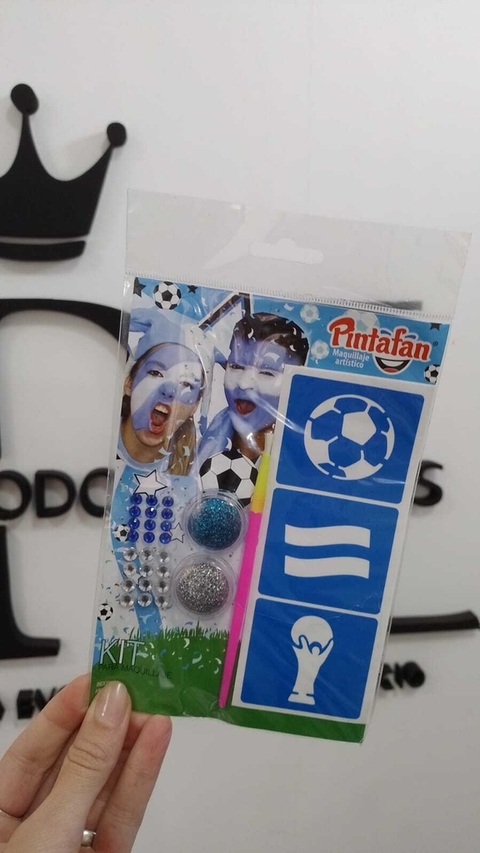 KIT MAQUILLAJE ARGENTINA GLAM x1 U -