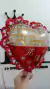 CORAZON CALADO 16" TE AMO x1 U - comprar online
