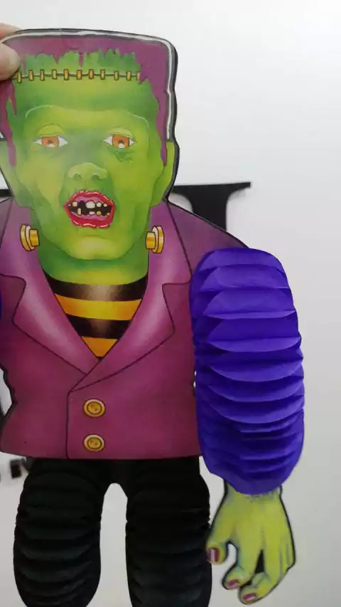 GUIRNALDA DE PAPEL FORMA FRANKY x1 U