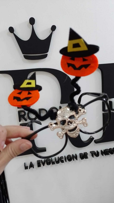 ANTEOJO HALLOWEEN CALABAZA x1 U