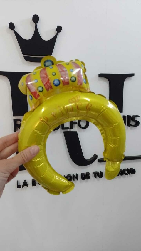 GLOBO VINCHA REY x1 U