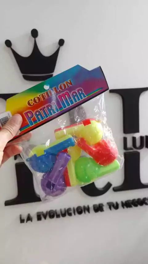 PITO PELOTA GIGANTE x6 U