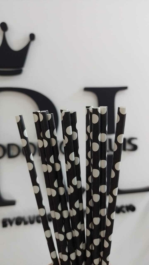 cod 2014 SORBETES Nº8 LUNARES FONDO NEGRO
