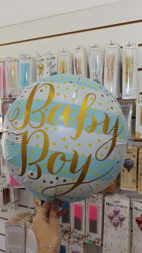 GLOBO BABY CELESTE 18" x1 U - comprar online