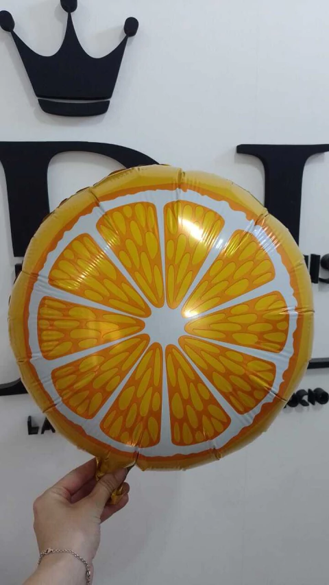 GLOBO FRUTA NARANJA 18" x1 U - comprar online